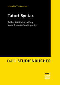 Tatort Syntax - Isabelle Thormann - E-Book