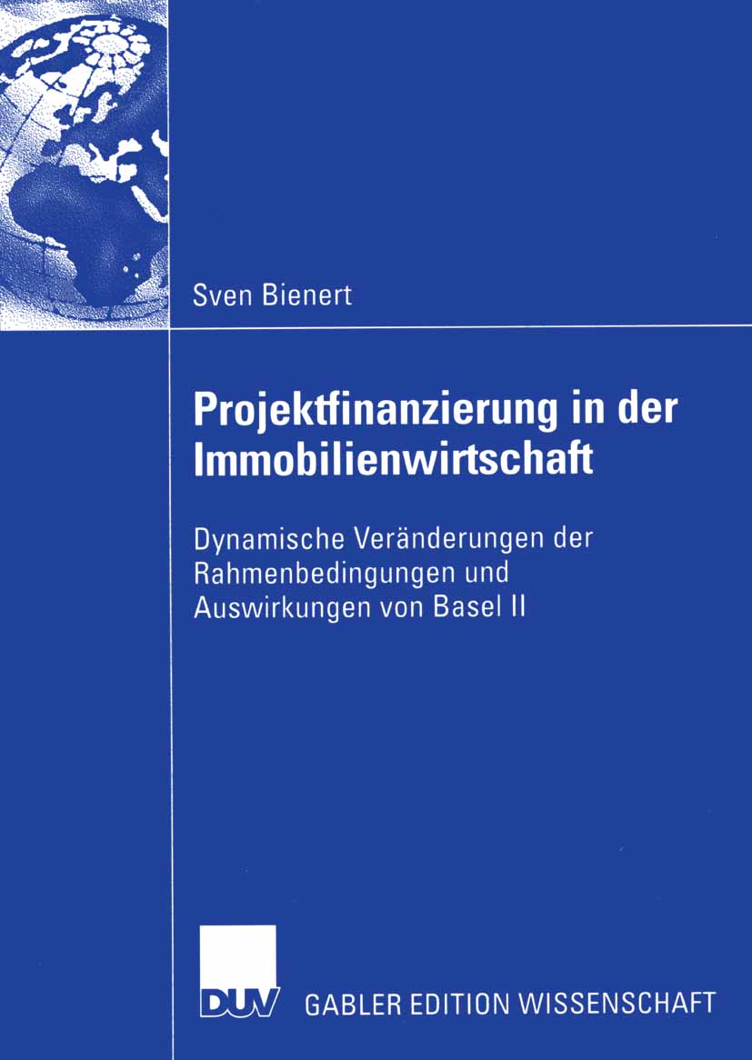 Projektfinanzierung in der Immobilienwirtschaft - Sven Bienert - E-Book
