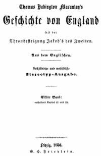 Geschichte von England seit der Thronbesteigung Jakob's des Zweiten. Elfter Band: enthaltend Kapitel 21 und 22. - Thomas Babington Macaulay, Macaulay, Baron - kostenlos E-Book
