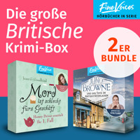 Die große Britische Krimi-Box - Mord ist schlecht fürs Geschäft: Honey Driver ermittelt + Juno Browne und der Tote im Antiquitätenladen: Juno Browne Krimi (ungekürzt) - Jean G. Goodhind - Hörbuch