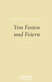 Von Festen und Feiern - Gerhard Polt - E-Book