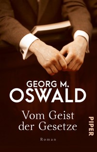 Vom Geist der Gesetze - Georg M. Oswald - E-Book