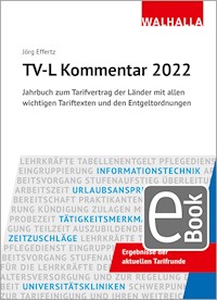 TV-L Kommentar 2022 - Jörg Effertz - E-Book