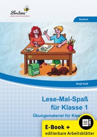 Lese-Mal-Spaß für Klasse 1 - Birgit Kraft - E-Book