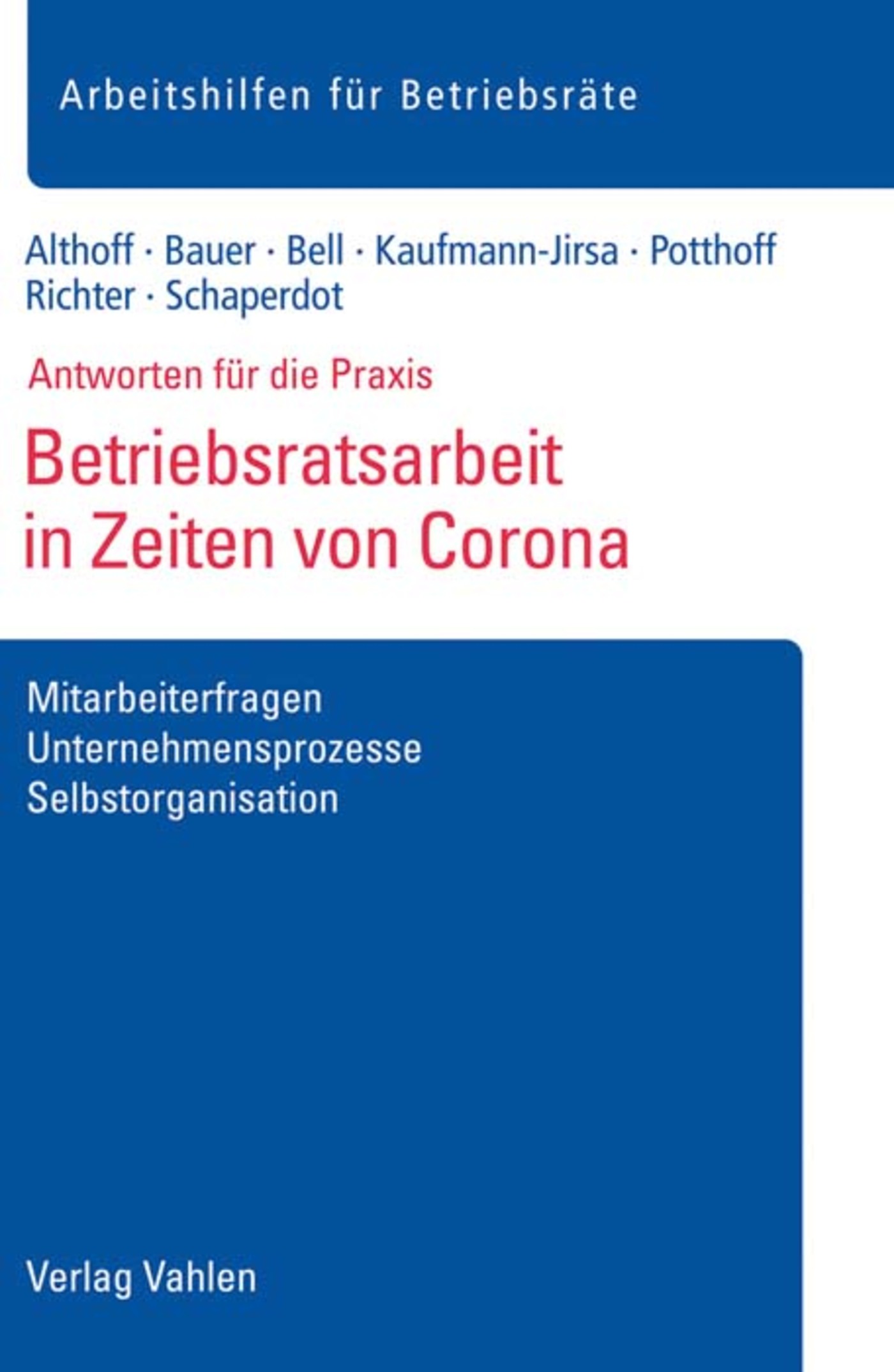 Betriebsratsarbeit in Zeiten von Corona - Lars Althoff - E-Book