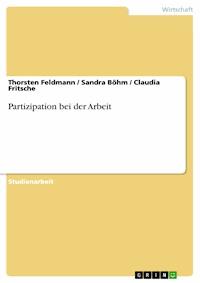 Partizipation bei der Arbeit - Thorsten Feldmann - E-Book