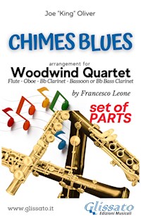 Woodwind Quartet sheet music: Chimes Blues (parts) - Joe"King"Oliver - E-Book