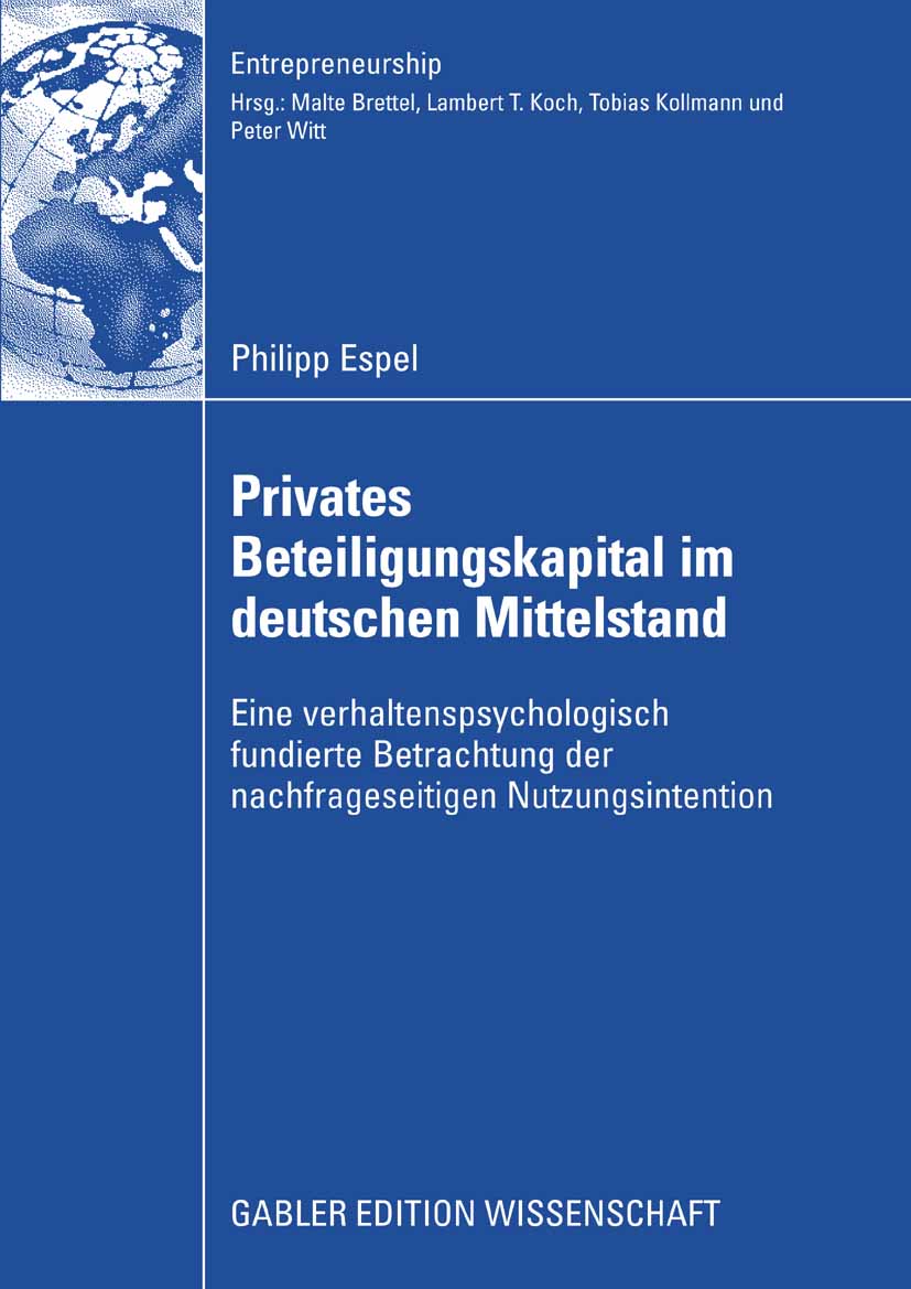 Privates Beteiligungskapital im deutschen Mittelstand - Philipp Espel - E-Book