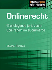 Onlinerecht - Rohrlich Michael - E-Book