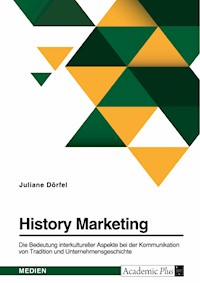 History Marketing. Die Bedeutung interkultureller Aspekte bei der Kommunikation von Tradition und Unternehmensgeschichte in ausgewählten Kulturkreisen - Juliane Dörfel - E-Book