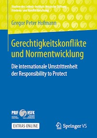 Gerechtigkeitskonflikte und Normentwicklung - Gregor Peter Hofmann - E-Book