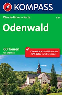 Kompass Wanderführer Odenwald -  - E-Book