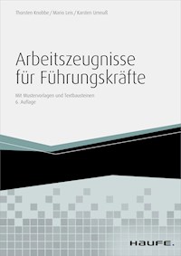 Arbeitszeugnisse für Führungskräfte - inkl. Arbeitshilfen online - Thorsten Knobbe - E-Book