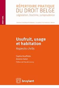 Usufruit, usage et habitation - Sophie Boufflette - E-Book