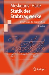 Statik der Stabtragwerke - Konstantin Meskouris - E-Book
