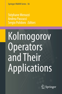 Kolmogorov Operators and Their Applications -  - E-Book