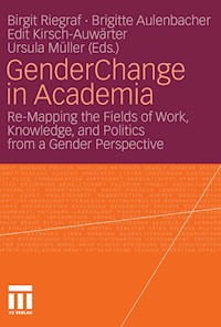 Gender Change in Academia -  - E-Book