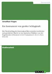 Ein Instrument von großer Schlagkraft. - Jonathan Voges - E-Book