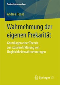 Wahrnehmung der eigenen Prekarität - Andrea Hense - E-Book