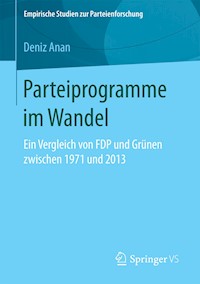 Parteiprogramme im Wandel - Deniz Anan - E-Book