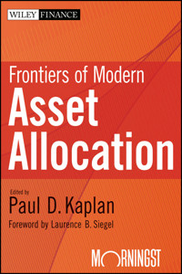 Frontiers of Modern Asset Allocation - - E-Book