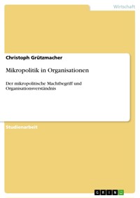 Mikropolitik in Organisationen - Christoph Grützmacher - E-Book