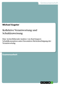 Kollektive Verantwortung und Schuldzuweisung - Michael Eugster - E-Book