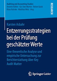 Entzerrungsstrategien bei der Prüfung geschätzter Werte - Karsten Asbahr - E-Book