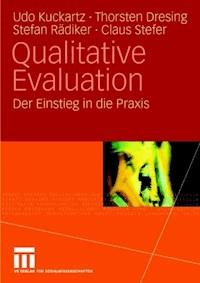 Qualitative Evaluation - Udo Kuckartz - E-Book