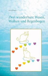 Zwei wunderbare Wesen, Wolken und Regenbogen - Gabriele Kuppe - E-Book