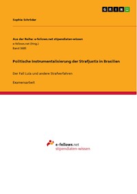 Politische Instrumentalisierung der Strafjustiz in Brasilien - Sophie Schröder - E-Book