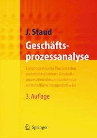 Geschäftsprozessanalyse - Josef L. Staud - E-Book