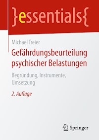 Gefährdungsbeurteilung psychischer Belastungen - Michael Treier - E-Book