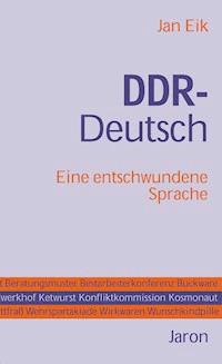 DDR-Deutsch - Jan Eik - E-Book