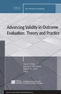 Advancing Validity in Outcome Evaluation -  - E-Book