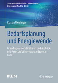 Bedarfsplanung und Energiewende - Roman Weidinger - E-Book
