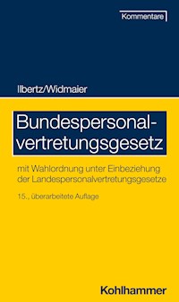 Bundespersonalvertretungsgesetz - Stefan Sommer - E-Book