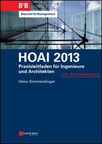 HOAI 2013 - Heinz Simmendinger - E-Book