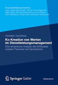 Ko-Kreation von Werten im Dienstleistungsmanagement - Christian Durchholz - E-Book