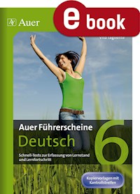 Auer Führerscheine Deutsch Klasse 6 - Vito Tagliente - E-Book