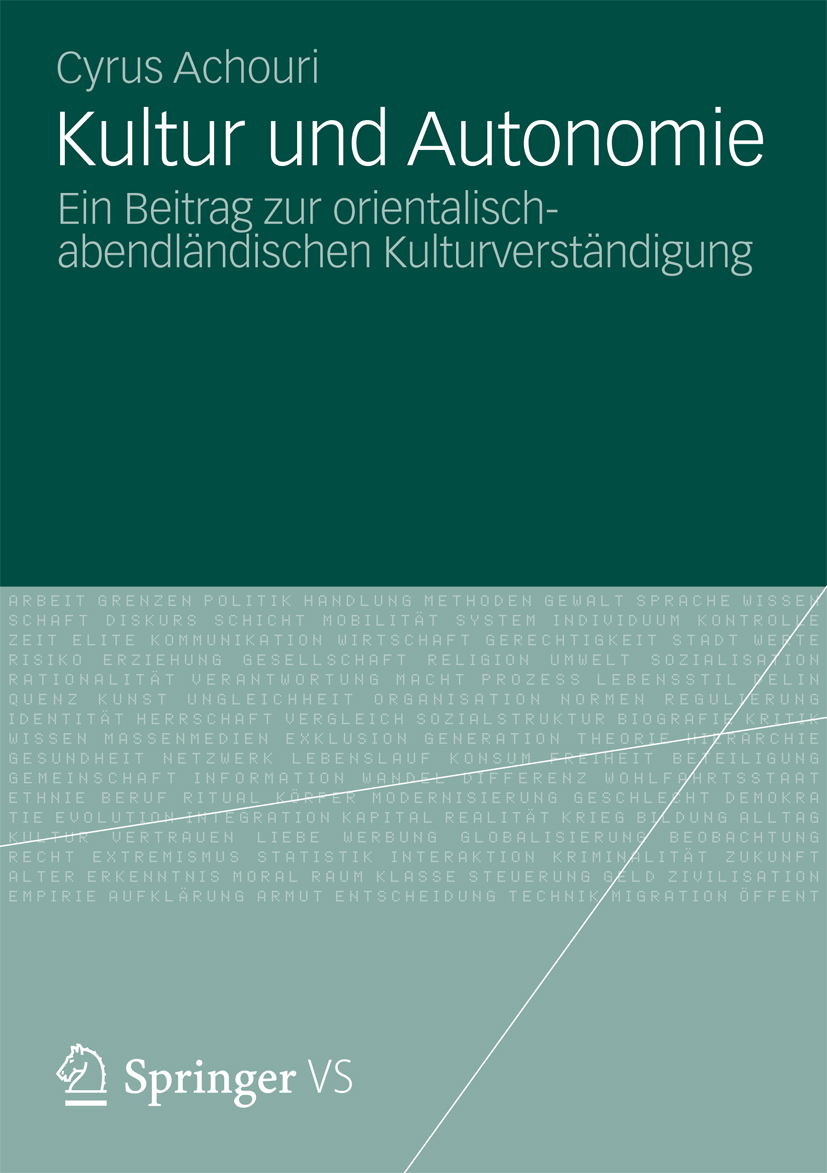 Kultur und Autonomie - Cyrus Achouri - E-Book