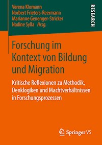 Forschung im Kontext von Bildung und Migration -  - E-Book