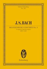 Brandenburg Concerto No. 4 G major - Johann Sebastian Bach - E-Book