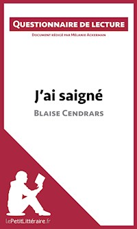 J'ai saigné de Blaise Cendrars - lePetitLitteraire - E-Book