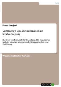 Verbrechen und die internationale Strafverfolgung - Enver Sopjani - E-Book