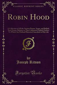 Robin Hood - Joseph Ritson - E-Book