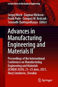 Advances in Manufacturing Engineering and Materials II - - E-Book