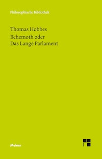 Behemoth oder Das Lange Parlament - Thomas Hobbes - E-Book