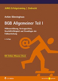BGB Allgemeiner Teil I - Achim Bönninghaus - E-Book