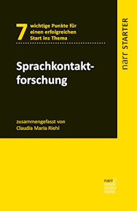 Sprachkontaktforschung - Claudia Maria Riehl - E-Book
